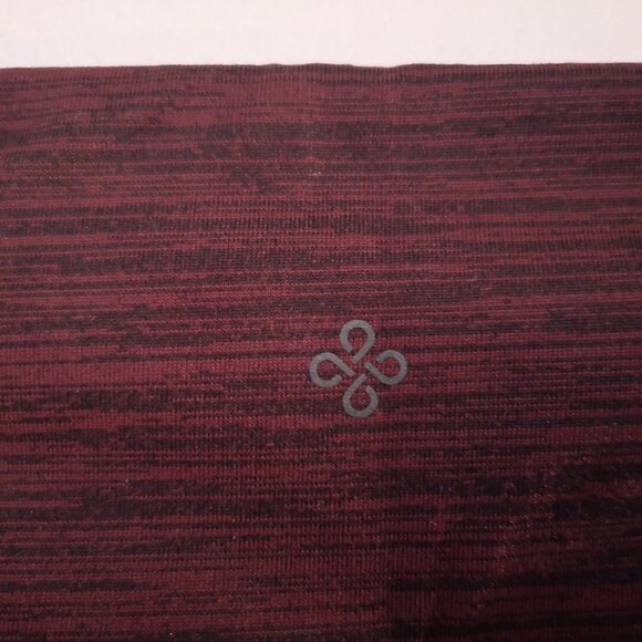 Shambhala Live In Warmth High Rise Size Large Burgundy Leggings - Picture 6 of 11